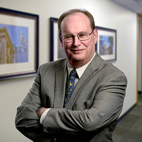 Headshot of Joe Hardick tax partner at Dannible & McKee