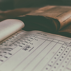 Picture of a ledger