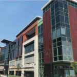 Modern buildings