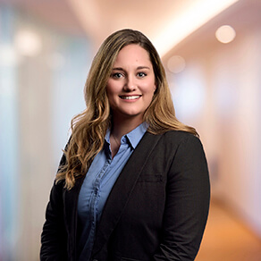 Headshot of Kaitlyn Axenfeld, Audit manager at Dannible & McKee LLP