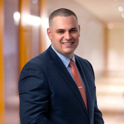 Sam Lyon headshot, Tax Manager at Dannible & McKee