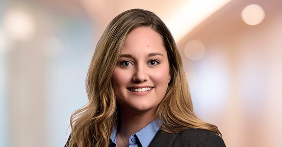 Headshot of Kaitlyn Axenfeld, Audit manager at Dannible & McKee LLP