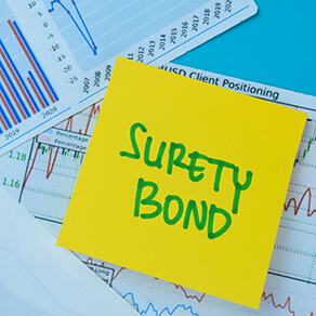 Post it note with the words, 