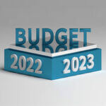 2022/2023 block with the word "BUDGET" over it
