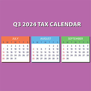 Q3 2024 Tax Calendar