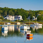 Maine Down East Cape Porpoise Harbor